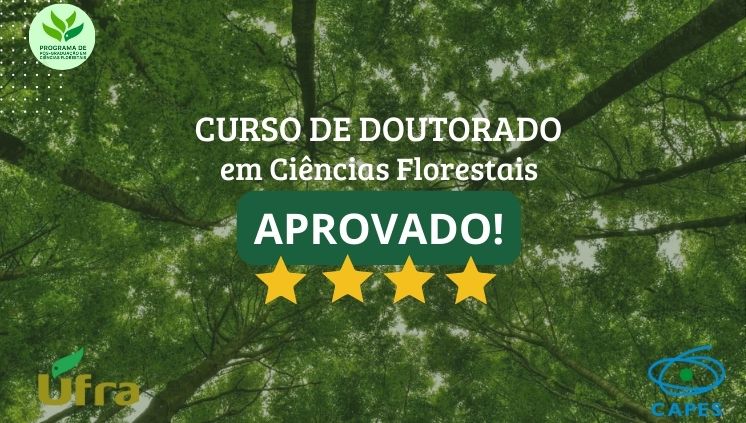 Curso de doutorado em Ciências Florestais APROVADO